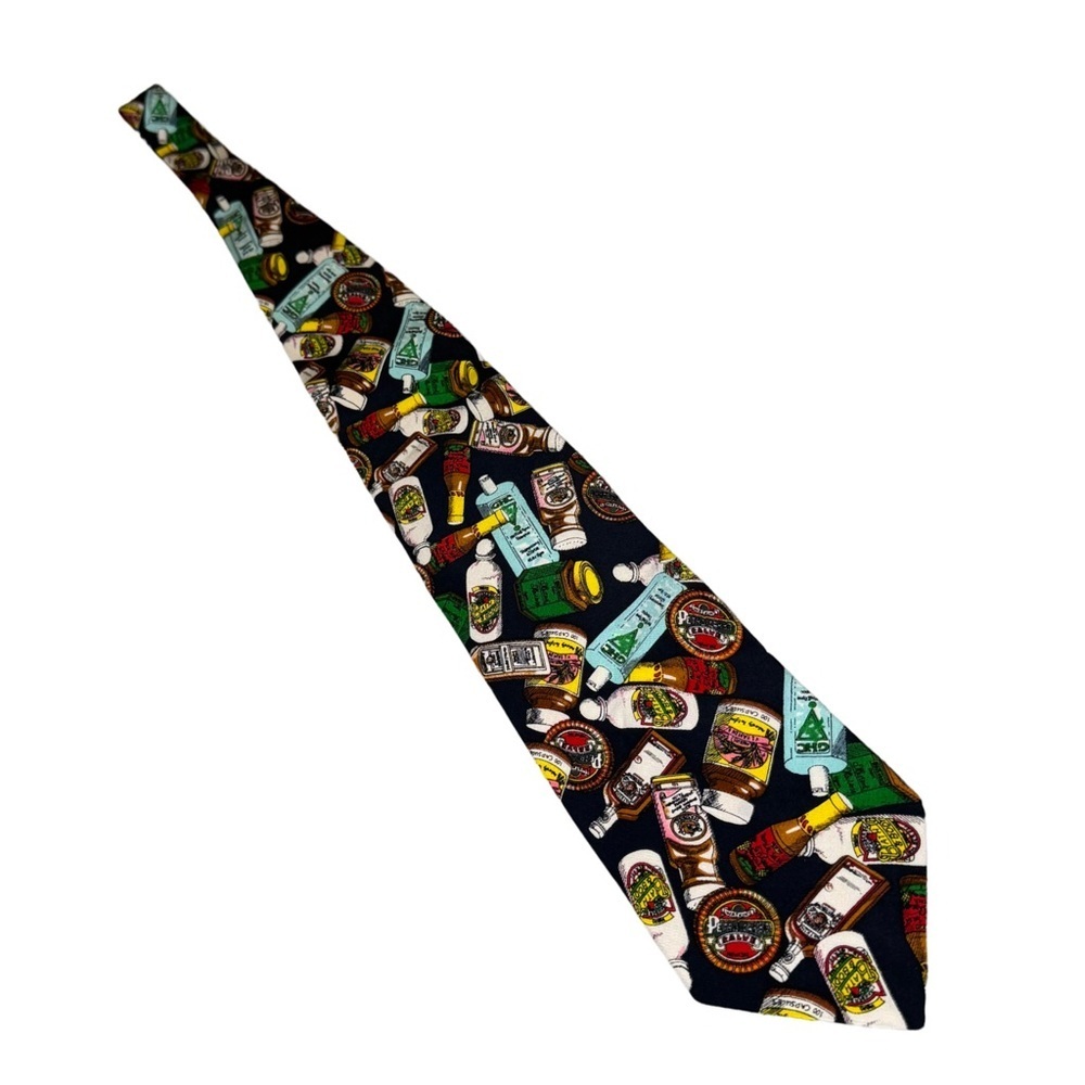 JR Watkins Colorful Patterned Men's Tie